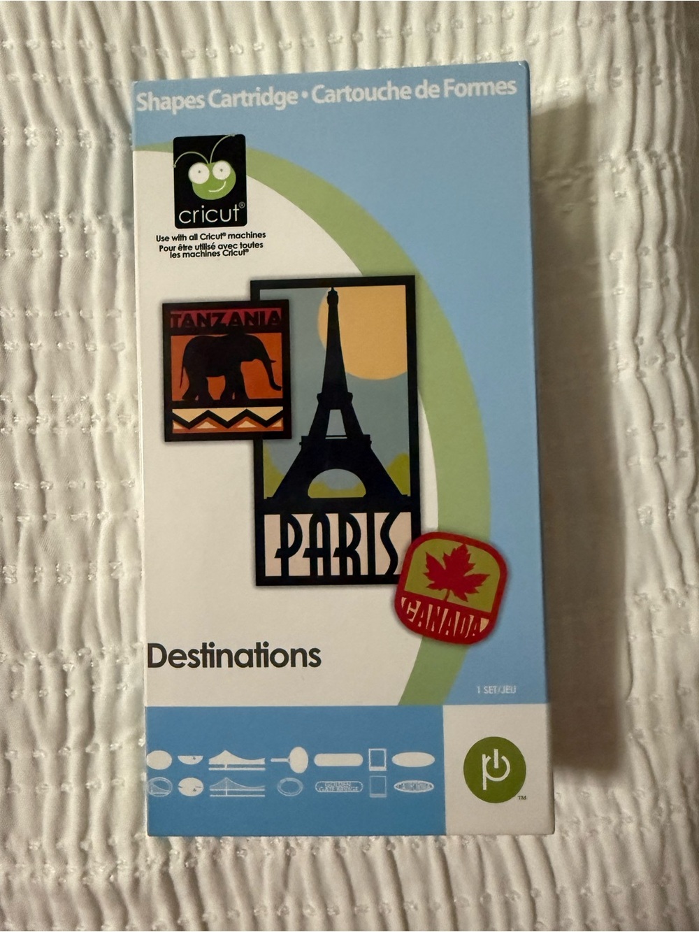 Cricut Shapes Cartridge "Destinations"